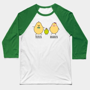 papaya family Baseball T-Shirt